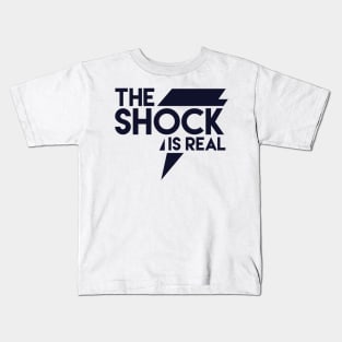 The Shock is real 💪 Kids T-Shirt